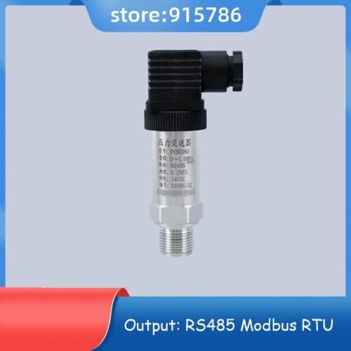 Modbus RTU RS485 pressure transmitter Digital pressure transmitter 0.2% Digital transmitter M20*1.5 1MPA 1.6MPA 2.5MPA 10MPA