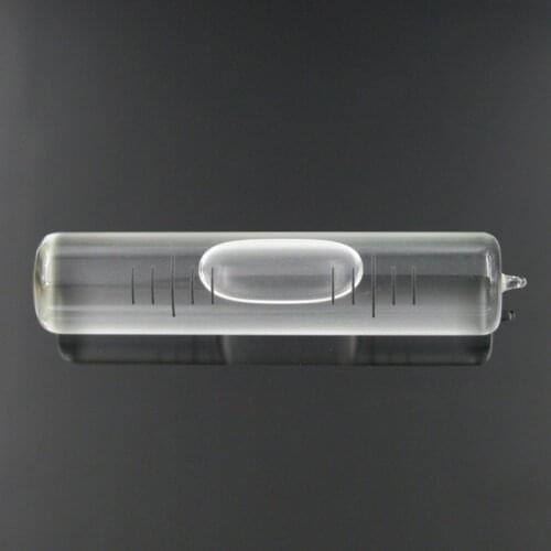 QASE 11*52MM Long Glass Level Vial Tubular Spirit Level Bubble Ampoule 30"/2mm