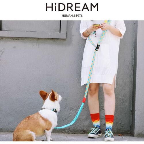 Dog harness Harness fashion Dog collars Dog accessories Multifunctional cushioning and shock-absorbing dog leash