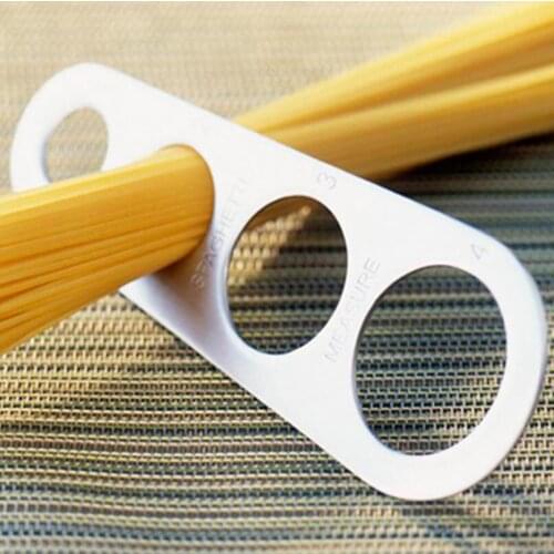Stainless Steel Spaghetti Pasta Noodle Measure 4 Sizes in One Tool Durable Kitchen Measuring Gadget LX4790