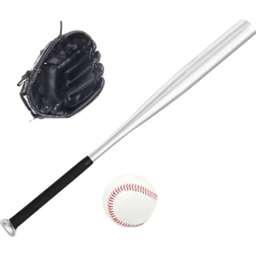 New Healthy Sport Soft Baseball Bat Glove and Fitness Ball Set for Kids 61cm Softball Glove For Children Educational Sports