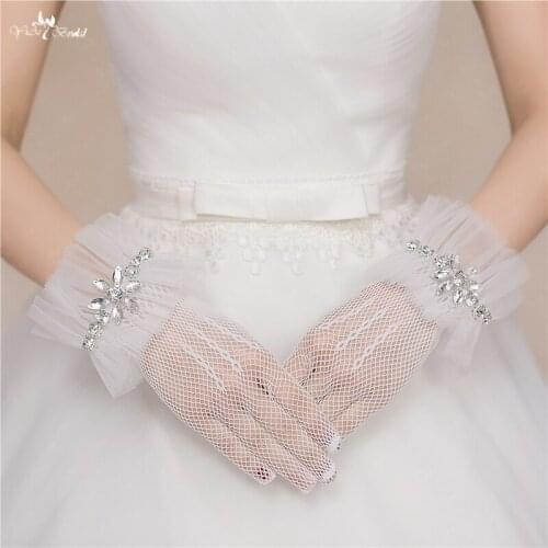 Свадебные перчатки Yiaibridal China At AliExpress