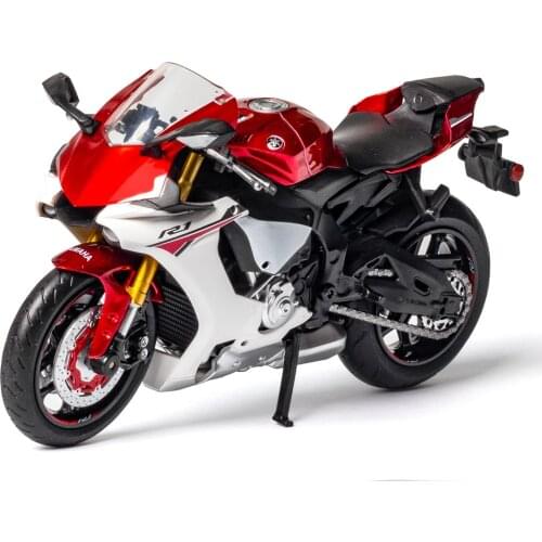1:12 Diecast Motorcycle Model Toy Yamaha YZF R1 Sport Bike For Collection B16