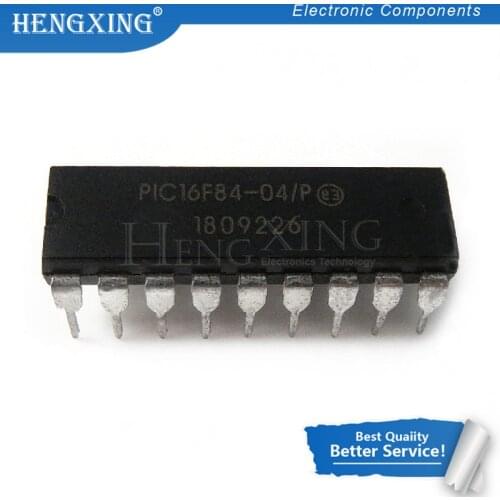 1pcs/lot PIC16F84A PIC16F84 PIC16F84A-04/P PIC16F84A-10/P 16F84A-04/P 16F84A DIP-18 PIC16F84-04/P PIC16F84-10/P In Stock