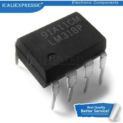10PCS LM318N DIP8 LM318 DIP 318N DIP-8 LM318P