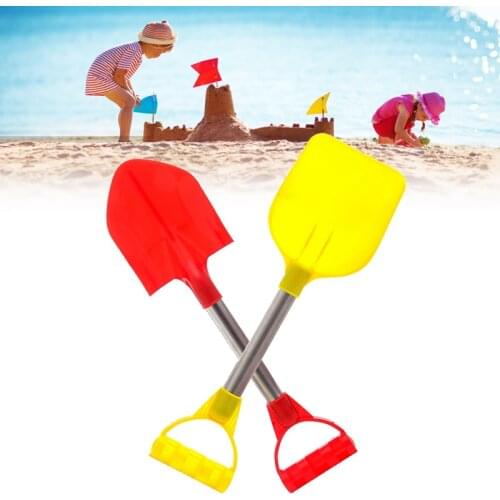 2Pcs/Set Beach Shovel Beach Toy Kids Outdoor Digging Sand Shovel Play Sand Tool Playing Shovels Play House Toys Summer