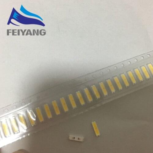 200pcs FOR LG Innotek LED LED Backlight 0.5W 7020 3V Cool white 40LM TV Application LEWWS72R24GZ00