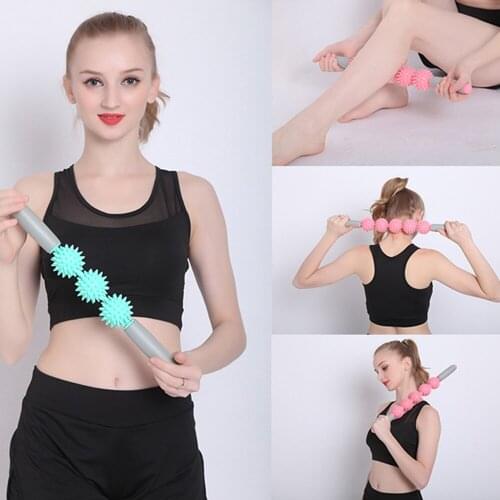 Anti Cellulite Massager Stick Trigger Point Stick Body Foot Face Leg Slimming Massage Muscle Roller Anti-Cellulite