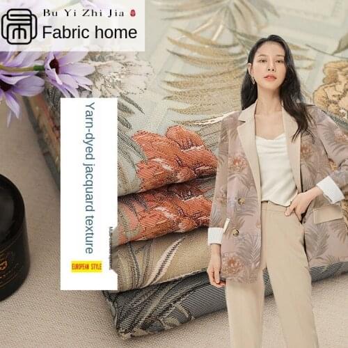 2020 Satin Dress Embroidery Fabric Blouse Strawberry for Dresses Polyester Eco Friendly Jacquard Prom Clothing Sewing Material