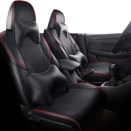 Black Car seat cover for jeep renegade grand cherokee wk2 wj 1999 2004 Compass rubicon patriot wjcar accesorios