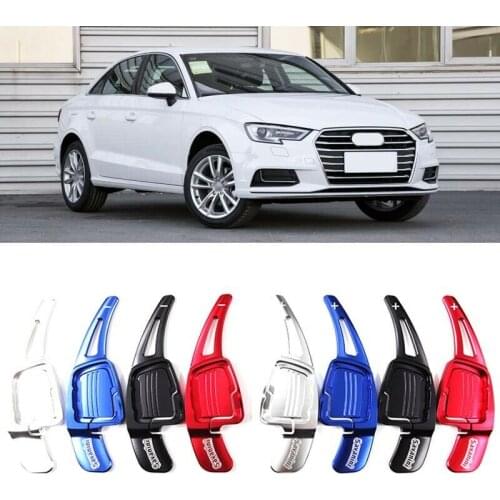 Savanini Alloy Add-On Steering Wheel DSG Paddle Shifters Extension For Audi A3 2017-2019