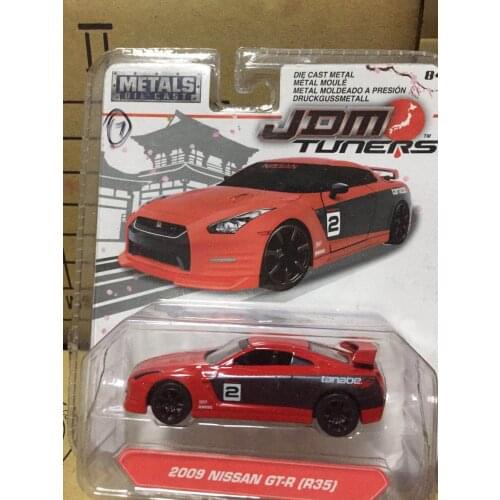 Ja da 1:64 2009 Niss an GTR R35 2 alloy toy car toys for children diecast model car Birthday gift