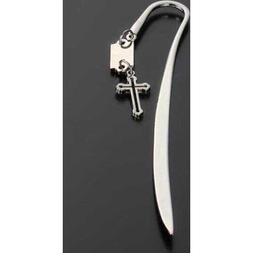 Jesus loves you Christian cross Graduation souvenir small gift car decorations zinc alloy bookmark