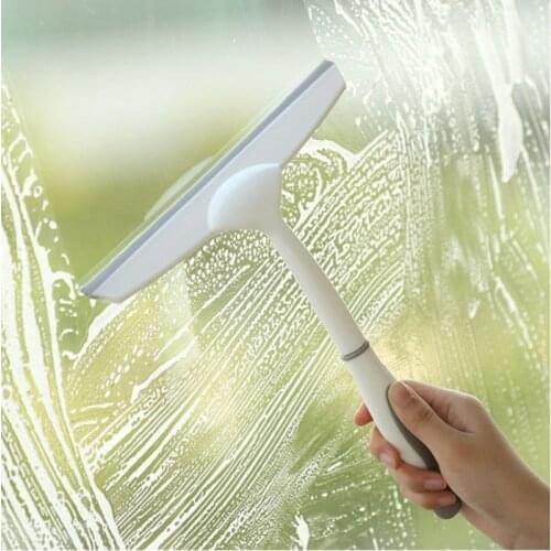 Multi-Purpose Glass Cleaning Artifact Household Silicone Cleaning Wiper Glass Scraper Bathroom Car Cleaning Tool Scraper