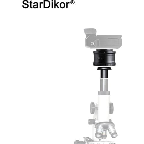 23.2mm T Ring Lens Mount Set For Canon Nikon Sony FUJI Olympus Samsung Mirrorless Camera Adapter Microscope Eyepiece Ports