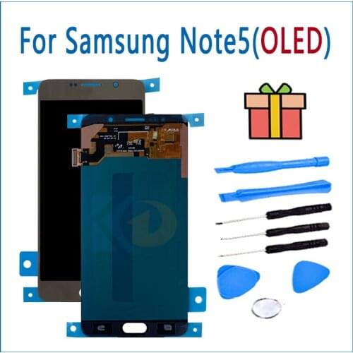 OLED For Samsung Galaxy Note 5 N920 SM-N920T N920A N920I N920F N920G N920S/L/K LCD Display Touch Screen Digitizer Assembly