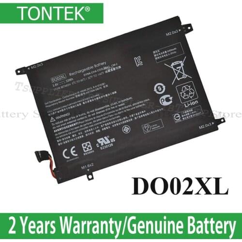Wholesale DO02XL Laptop Battery For HP Pavilion X2 10 810749-2C1 HSTNN-LB6Y HSTNN-DB7E TPN-I121 TPN-I122