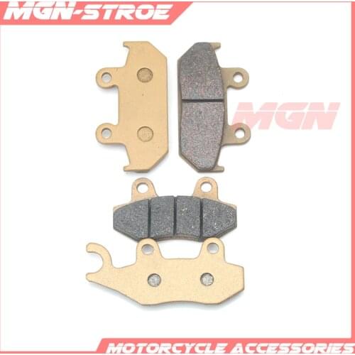 Motorcycle Front Rear Brake Pads for AN400 2007-2015 AN250 2007-2009