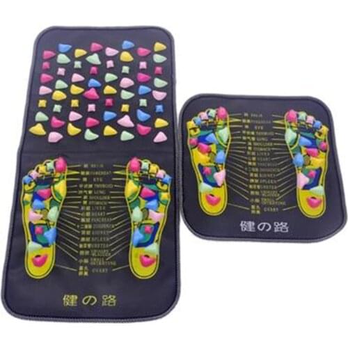 Home care foot acupoints foot massage blanket Imitation of pebbles massage cushion refers to the pressure plate