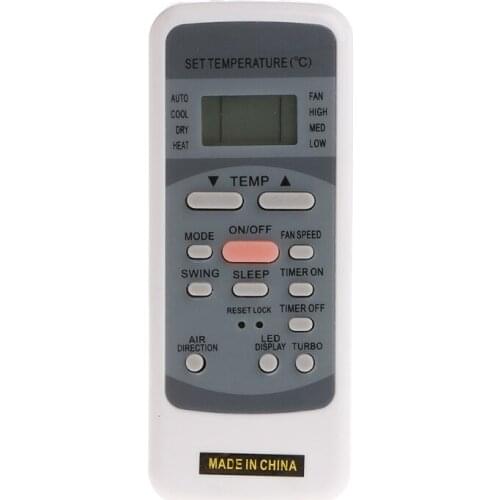 Remote Control For Midea Split Portable Air Conditioner R51M/CE R51D/E R51M/BGE