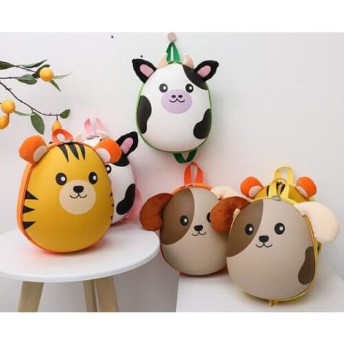 Cute Toy Cow Backpack For Kids Fashion Kingdergarten Shoulders Bag Casual Wear Cartoon School Bag Birthday Gift Bag