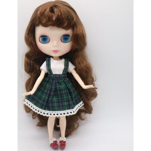 Joint body Nude Blyth Doll brown hair fashion doll factory doll 20181017