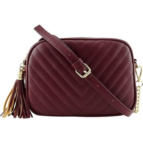 Fashion Women Solid Color Zipper Tassel HnadBag Shoulder Bag Messenger Bag humanized design leisure Sport travel Shopping