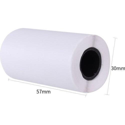 Thermal paper 57 x 30 mm POS printer 10 rolls mobile bluetooth cash register paper rollfor Paperang & Peripage Mini Printer #R10