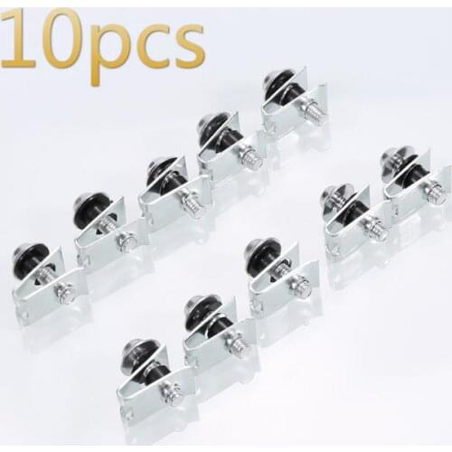 Universal Motorcycle Fairing Body Bolts Scooter Nuts Bolts Aluminium M5 Spire Speed Fastener Clips Screw Spring Bolts Nuts TSLM1