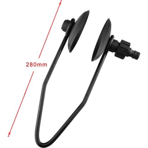 Five Oceans Universal Outboard Water Feed Motor Flusher, Round Ear Muff Cup, Black