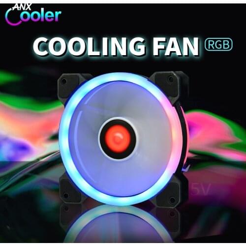 Fan DC 5V 120*120*25mm Computer PC CPU Case Cooling Fan 12cm 120mm USB 4PIN 3PIN Cooler Fans