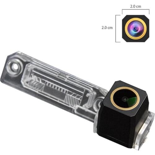 HD 1280x720p Golden Camera Reversing Camera for VW Caddy MK4 GOLF R32 Passat B5 B6 Golf IV/ Plus Sharan Touran T5 Skoda Superb I