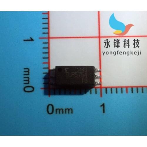 10pcs/lot 100% new and orginal TLP5754 TOS Optocoupler isolator patch 6 pin SOP6 in stock