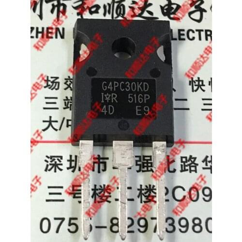 10pcs/lot IRG4PC30KD New Spot TO-247 600V 16A