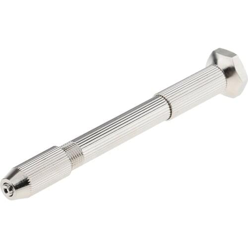 3.7 Inch Jewelry Swivel Head Pin Vise Hand Drilling Screwdriver Drill Bit Holder