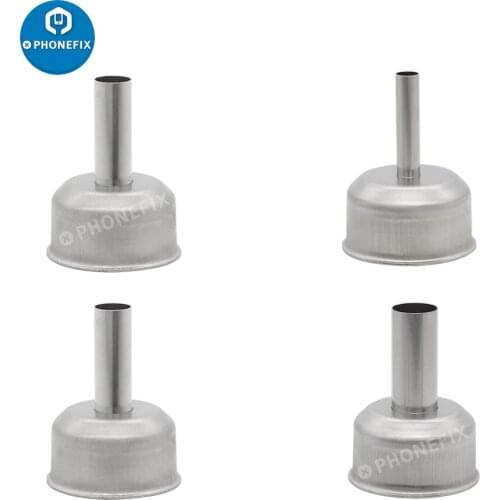 4pcs Circular Nozzle 5/8/10mm Soldering Station Hot Air Gun Nozzles for ATTEN ST-862D Rework Station Heat Gun Blower Nozzles