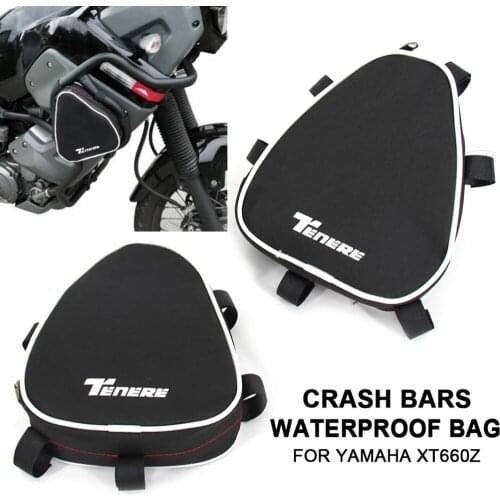 Motorcycle Frame Crash Bars Waterproof Bag Bumper Repair Tool Placement Bag For Yamaha Tenere 660 xtz660 XT660Z