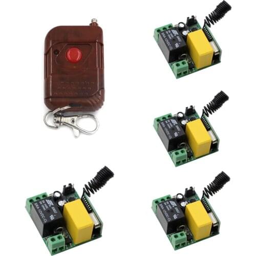 Smart Home AC 220V Wireless Remote Control Switch System Remote Light Lamp LED Switch Receiver Remote Controller Transmitter