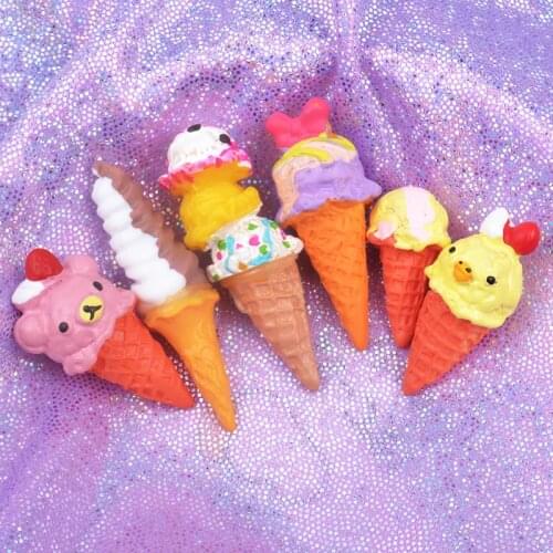 8pcs toy house miniature food simulation 1:12 ice cream toy bjd, ob11, 1/6 doll toy house kitchen toy doll accessories