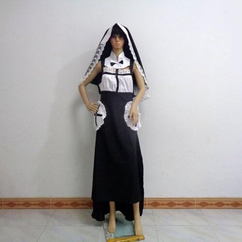 Mahou Shoujo Ikusei Keikaku Nun Nana Cosplay Halloween Costumes Customize Any Size
