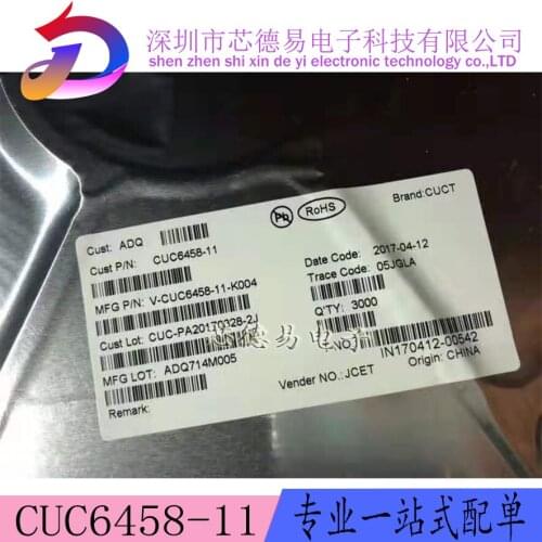 New 5pcs/lot CUC6458-11 CUC6458 QFN