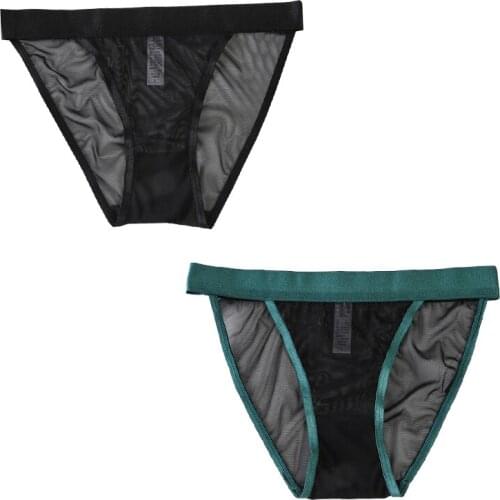 New Mesh Lace Underwear Womens Seamless Breathable Comfortable Briefs Cotton Sexy Womens Panties