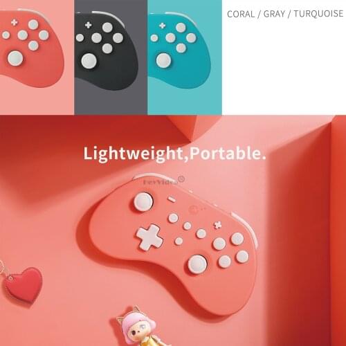 Gulikit Elves Controller NS18 Wireless Bluetooth Gamepad Game Controller Support Wired Connection for Switch Windows iOS Android