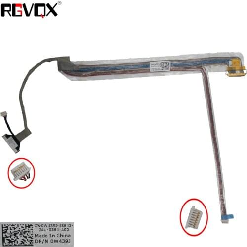 New Original LCD LED Video Flex Cable For DELL Studio 1555 1557 1558 PN:DD0FM8LC801 Repair Notebook LVDS CABLE