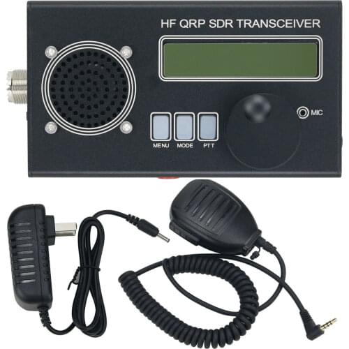 USDX QCX-SSB HF Transceiver QRP SSB All Mode 8-Band 5W DSP SDR Built-in 6000mAH battery LSB USB CW