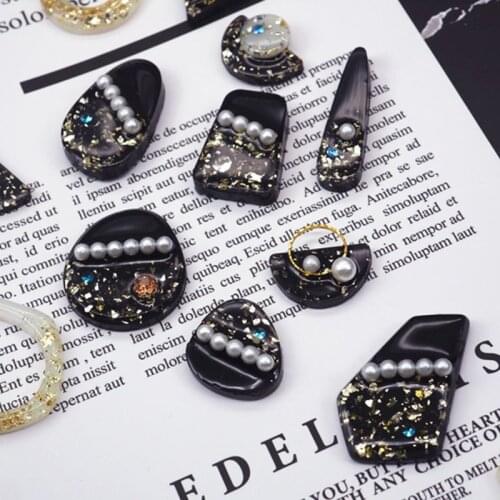 1 Set Crystal Epoxy Resin Mold Earring Pendant Casting Silicone Mould Handmade E15E