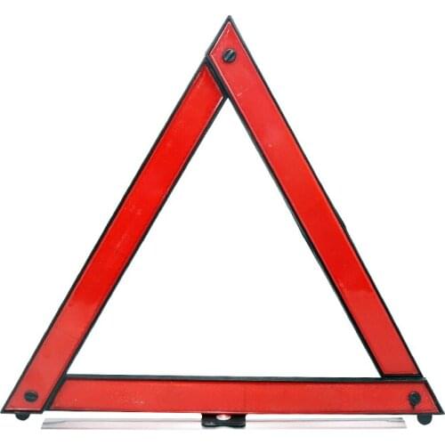 1 Pcs Car Reflective Triangle Tripod Emergency Warning Sign Vehicle Stop Sign Night Road Safety Warning Tripod Car Accessories