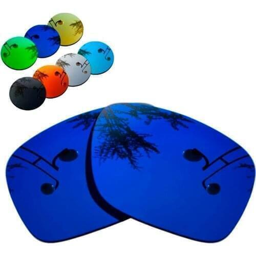 100% Precisely Cut Replacement Lenses for Holbrook Metal(PC) Sunglasses Deep Blue Mirrored Coating Color- Choices