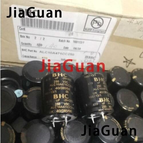 2PCS NEW RIFA BHC 470UF/250V 30x35MM ALC10A 250V470UF amplifier filter electrolytic capacitor 250V 470UF UK