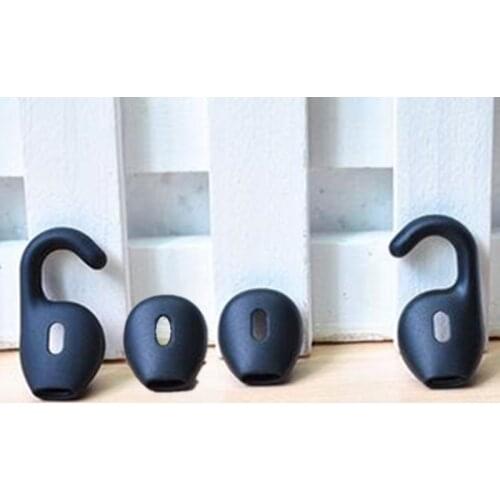 4Pcs EarGels Earbud Tips Eartips For Jabra Talk 45/Stealth/Boost Bluetooth Earphone Replacement Accessories White/Black Optional